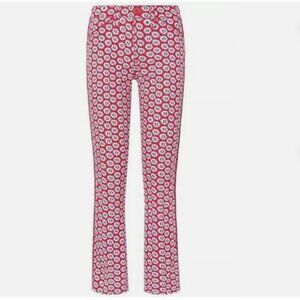 Tory Burch Red Noelle Straight Jean  size 29